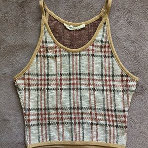 Plaid tank